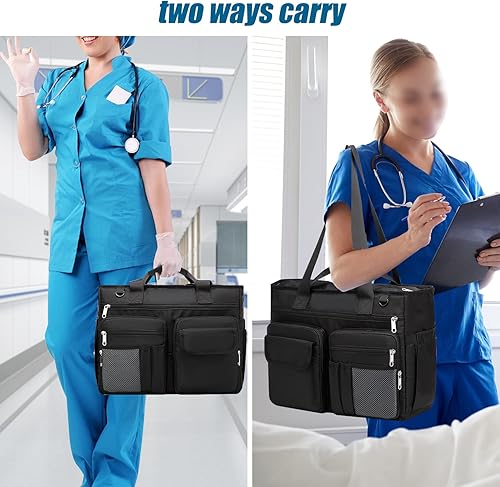 Miniatura 5 de Gatycallaty Nurse Backpack Nursing Bags for Nurses Work Medical Home Health Travel Bag Students