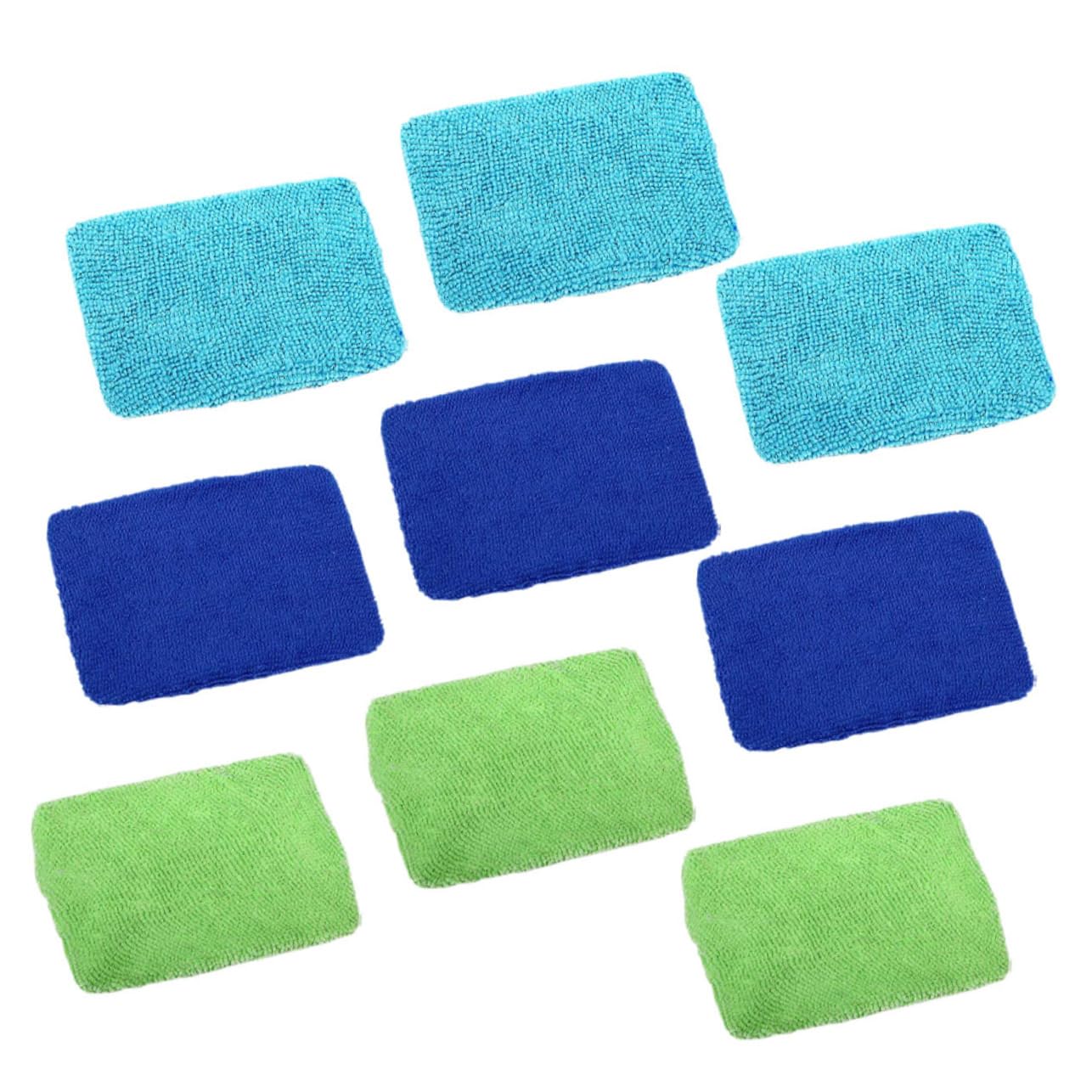 Garneck 9pcs Windshield Cleaning Cloth Windshield Cleaner Car Window Cleaner Tool Windscreen Windshield Wiper Car Cleaning Accessories Dust Cloths Cloth Cover