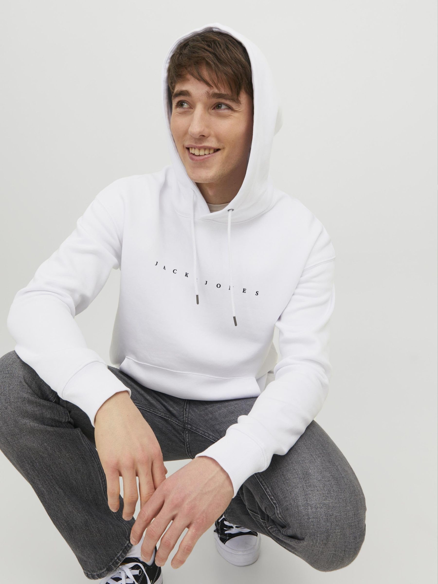 Jack & Jones Jjestar JJ Sweat Hood Noos Jjestar JJ Noos Sweat à Capuche Homme (Lot de 1)