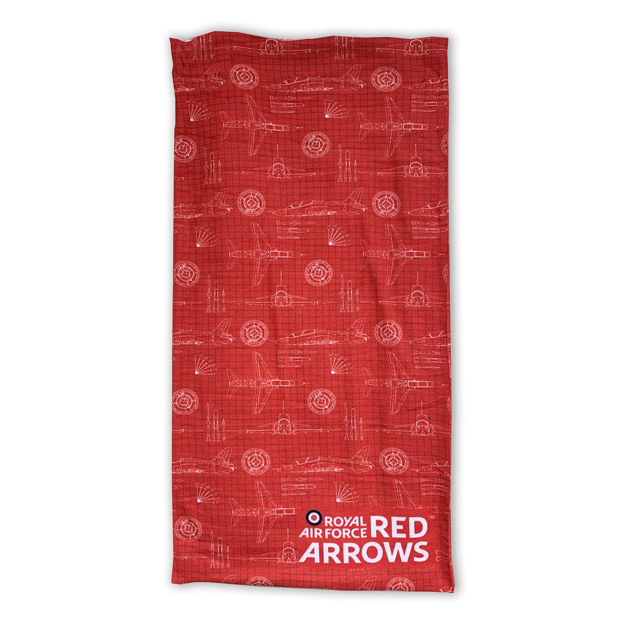 International Insignia Men's Red Raf Arrows Hawk T1 Spec. Snood Bandana