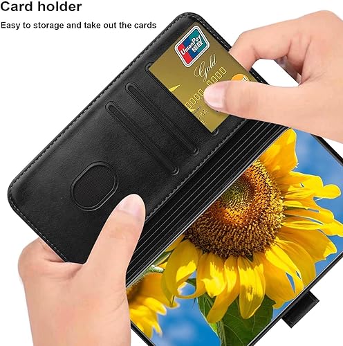 Miniatura 6 de Smartphone Flip Cases Slim Case Compatible with Xiaomi Poco X3Poco X3 ProPoco X3 NFC Wallet Case with Card Holder, Embossed Floral Cover Leather