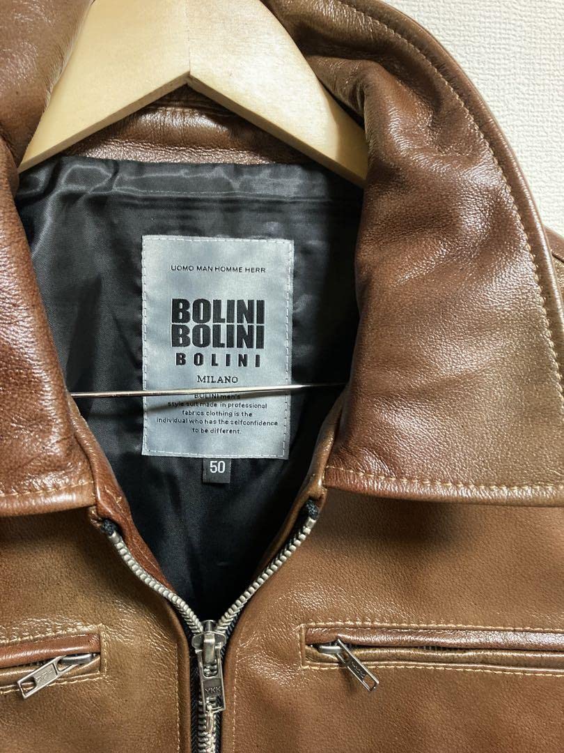 ミラノ発*BOLINI*ブラックラベルdesigner グースダウンジャケット