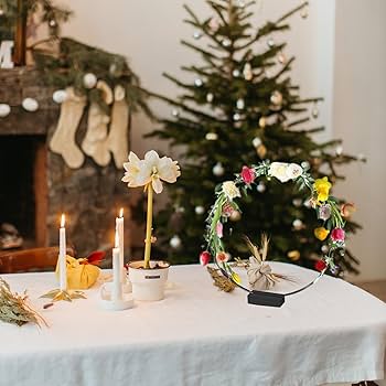 Amazon.co.jp: テーブル用フープセンターピース、花柄フープ