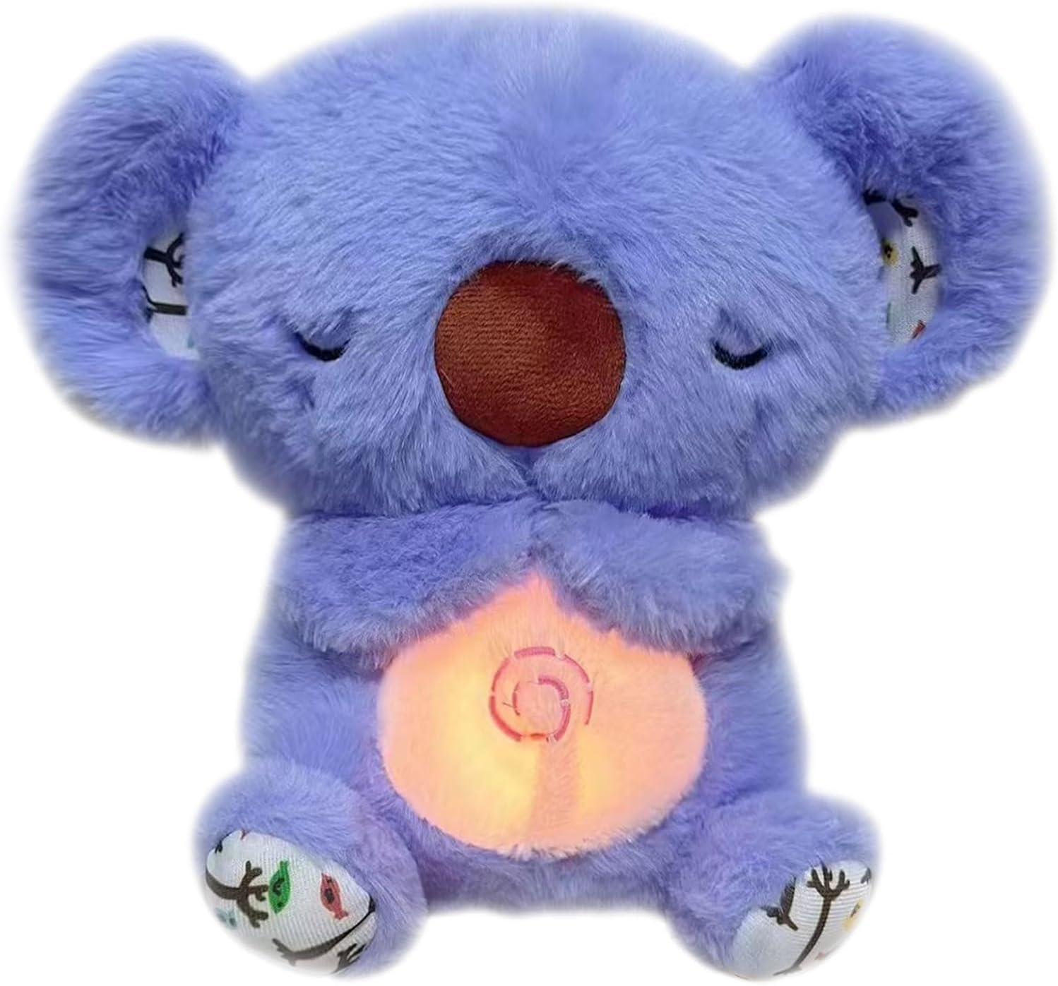 Funthy 2024 New Stitch Breathing Teddy, Anxiety Relief Stitch Otter Sleep Buddy for Adults Kids, Koala Soothing Teddy, Baby Toys - Blue