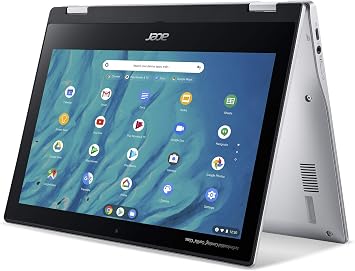 Acer Chromebook Spin 11 CP311-1H-C1FS Convertible Laptop, Celeron N3350, 11.6" HD Touch, 4GB DDR4, 32GB eMMC