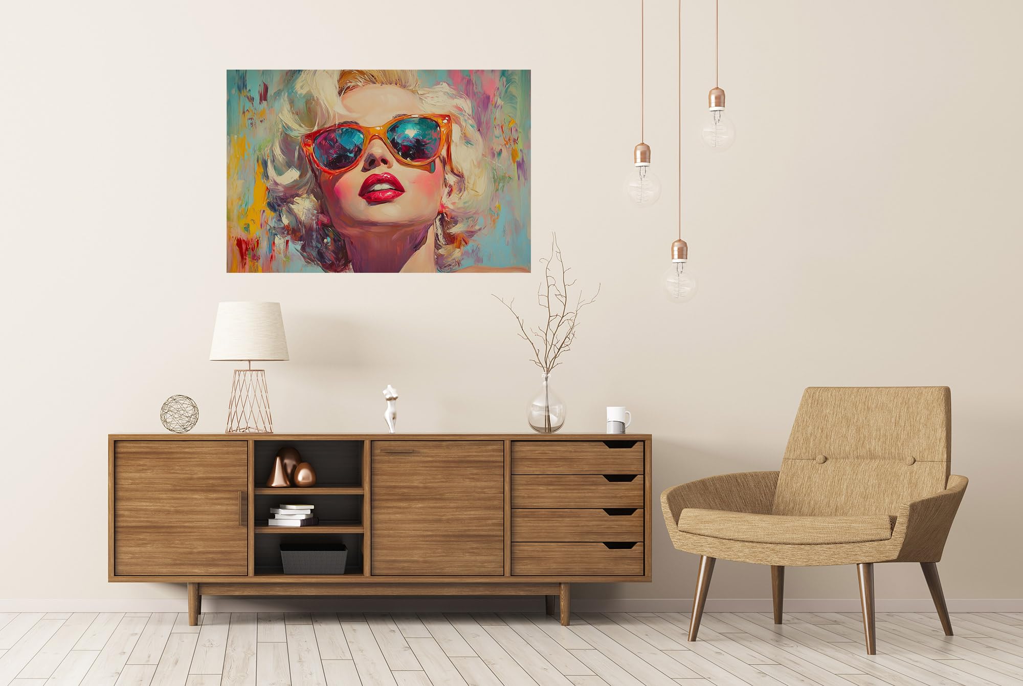 islandburner Prime XXL Poster Marilyn Monroe pop Art Immagini Premium Stampa fotografica