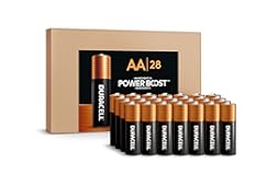 Duracell Coppertop AA Alkaline Batteries with POWER BOOST Ingredients, 28 Count, Long-Lasting Alkaline in Re-closable Pack for Quick Access and Organized Storage
