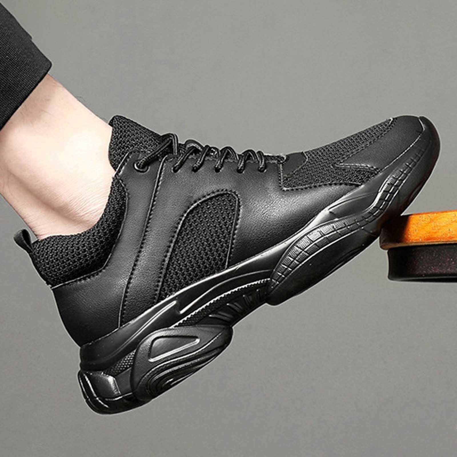 Elevate Shoes - Zapatillas de deporte para hombre, 8 cm, invisibles, con cordones de malla, ligeras, transpirables, para fitness al aire libre