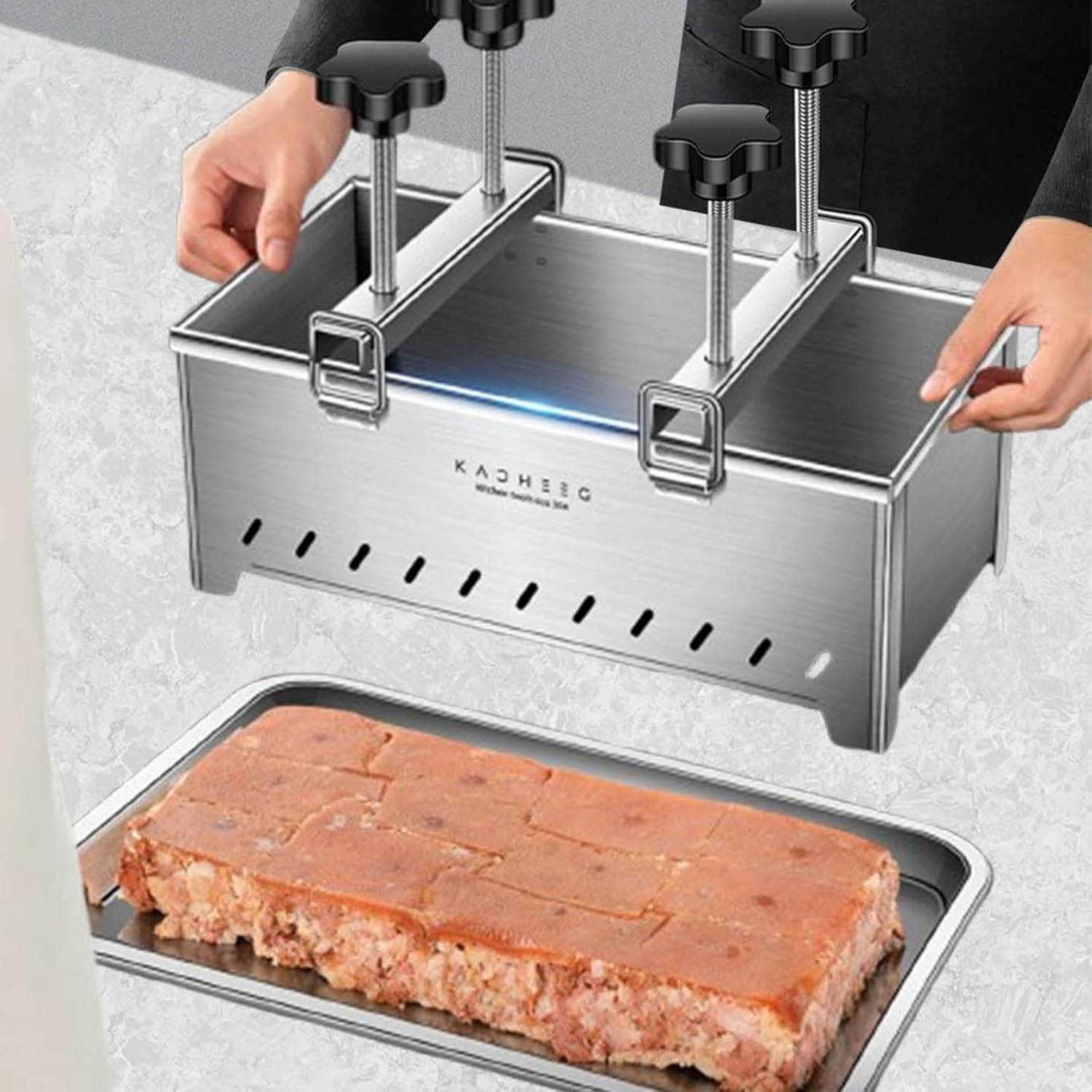 楽天市場】重し ミートプレス 肉 鋳鉄 ハンバーガープレス 食肉プレス ベーコンプレス 錆びない 大型 プレス機 料理 鋳物 ステンレス グリルミート  プレス 木製ハンドル 調理器具 波型 海鮮 ホットサンド ステーキ 縮み 焼きムラ 反り返り 防止 乗せて焼くだけ 肉料理 丸 ...