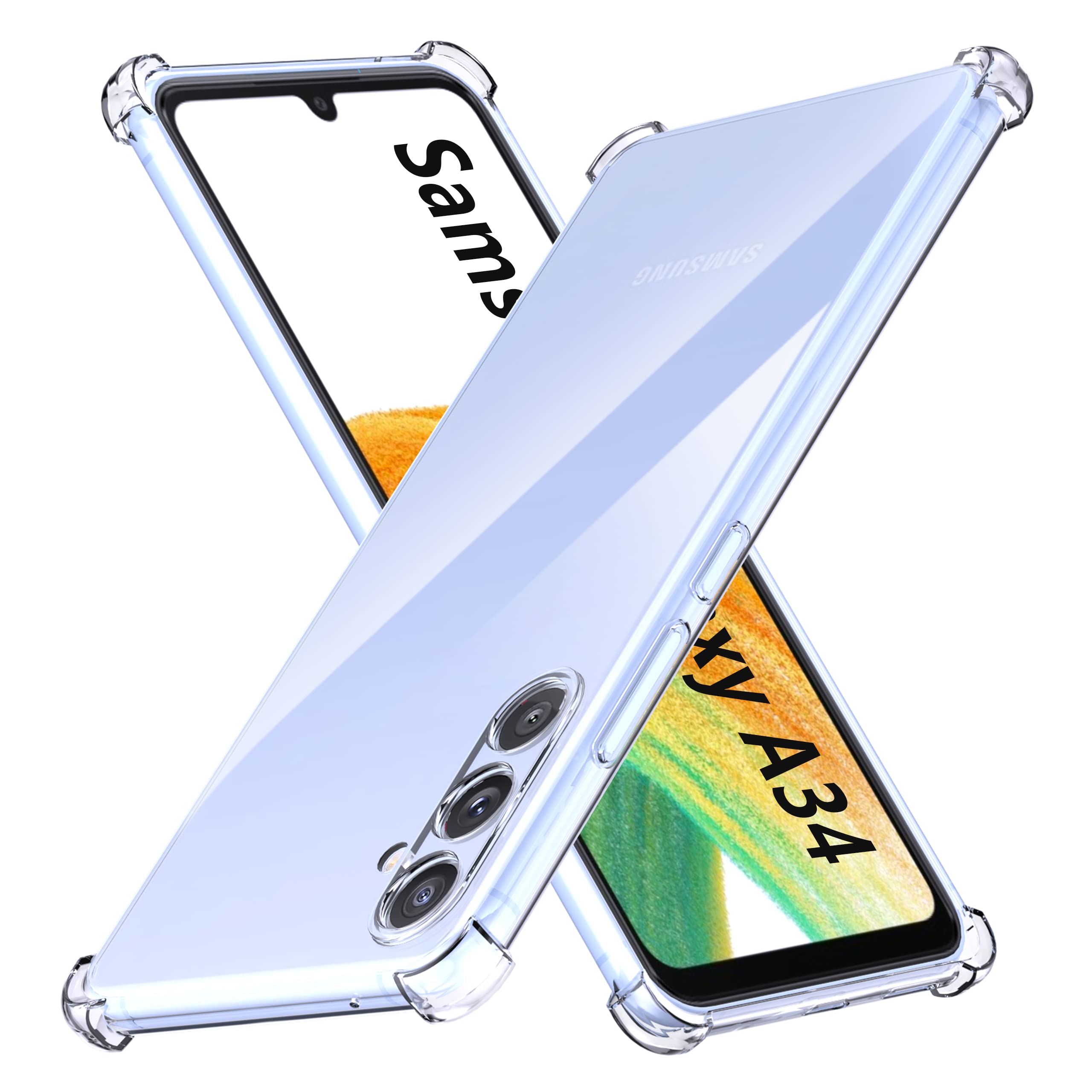 Newlike Samsung Galaxy A34 5g, [Bumper] Exclusive - Transparent Back Cover Clear Thin Case - for Samsung Galaxy A34 5g (B0BWMWTQ1P) Amazon Price History, Amazon Price Tracker