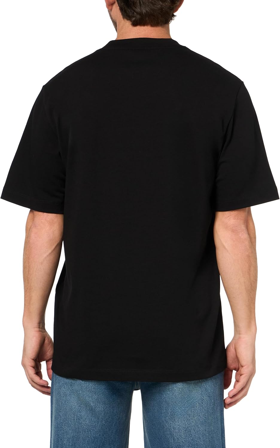 KARL LAGERFELD Men's Crewneck Short Sleeve Relaxed Fit Logo T-Shirt