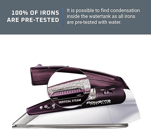 Miniatura 4 de RowentaKrups - Plancha de vapor de alto rendimiento para viaje DA1560