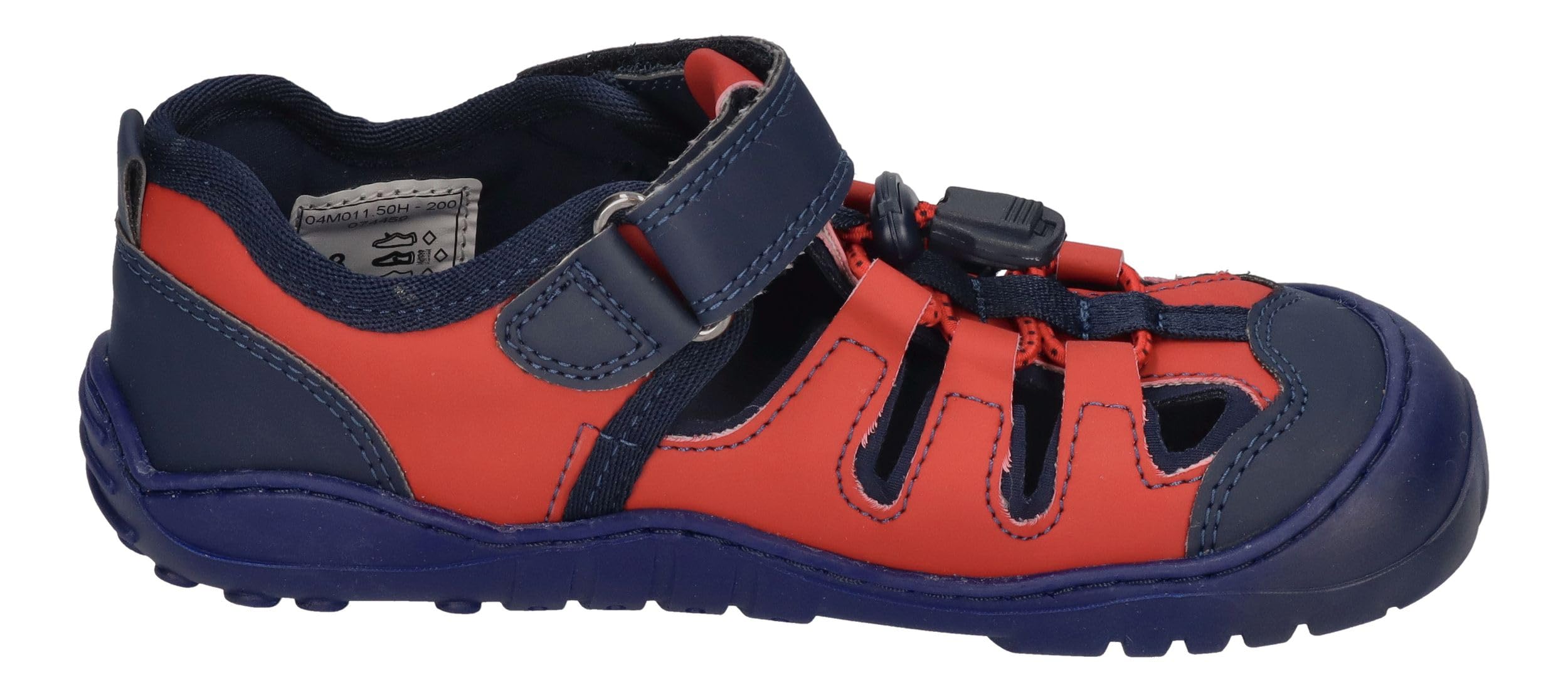 KOEL Sandalias descalzas para niños MADISON 2.0 - rojo