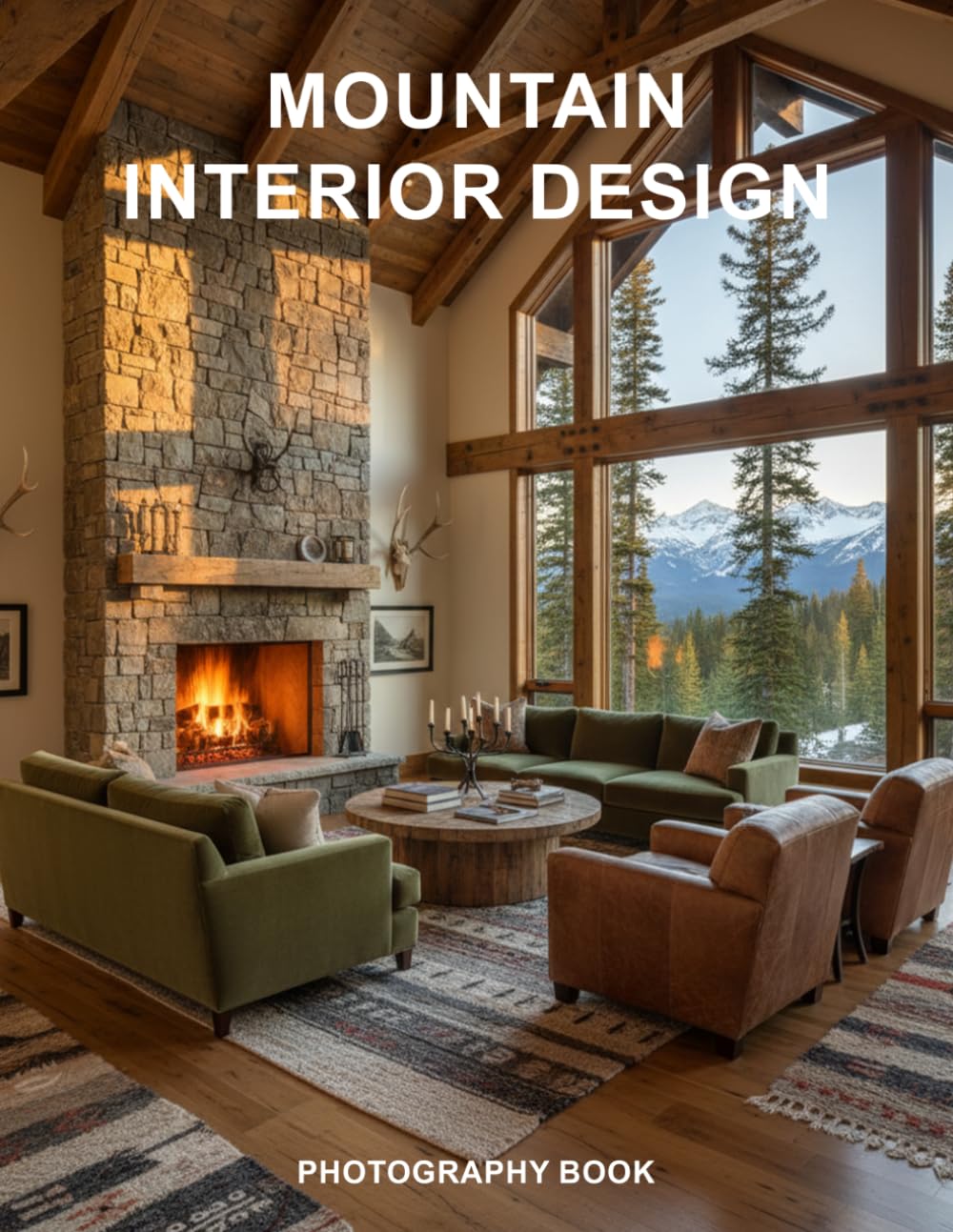Mountain Interior Design Photography Book: Discover The Art Of Rustic Elegance And Modern Alpine Living With Stunning Home Photography