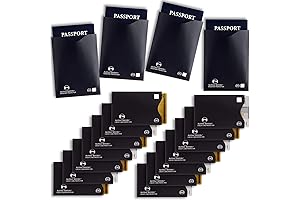 PREMIUM RFID PROTECTION SET (18 SLEEVES) | IDENTITY THEFT BLOCKING