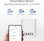 ASUS ZenWiFi BT10 Routeur Mesh WiFi 7 - Tri-Bande, 6K pi², x2 10G (Paquet de 2)