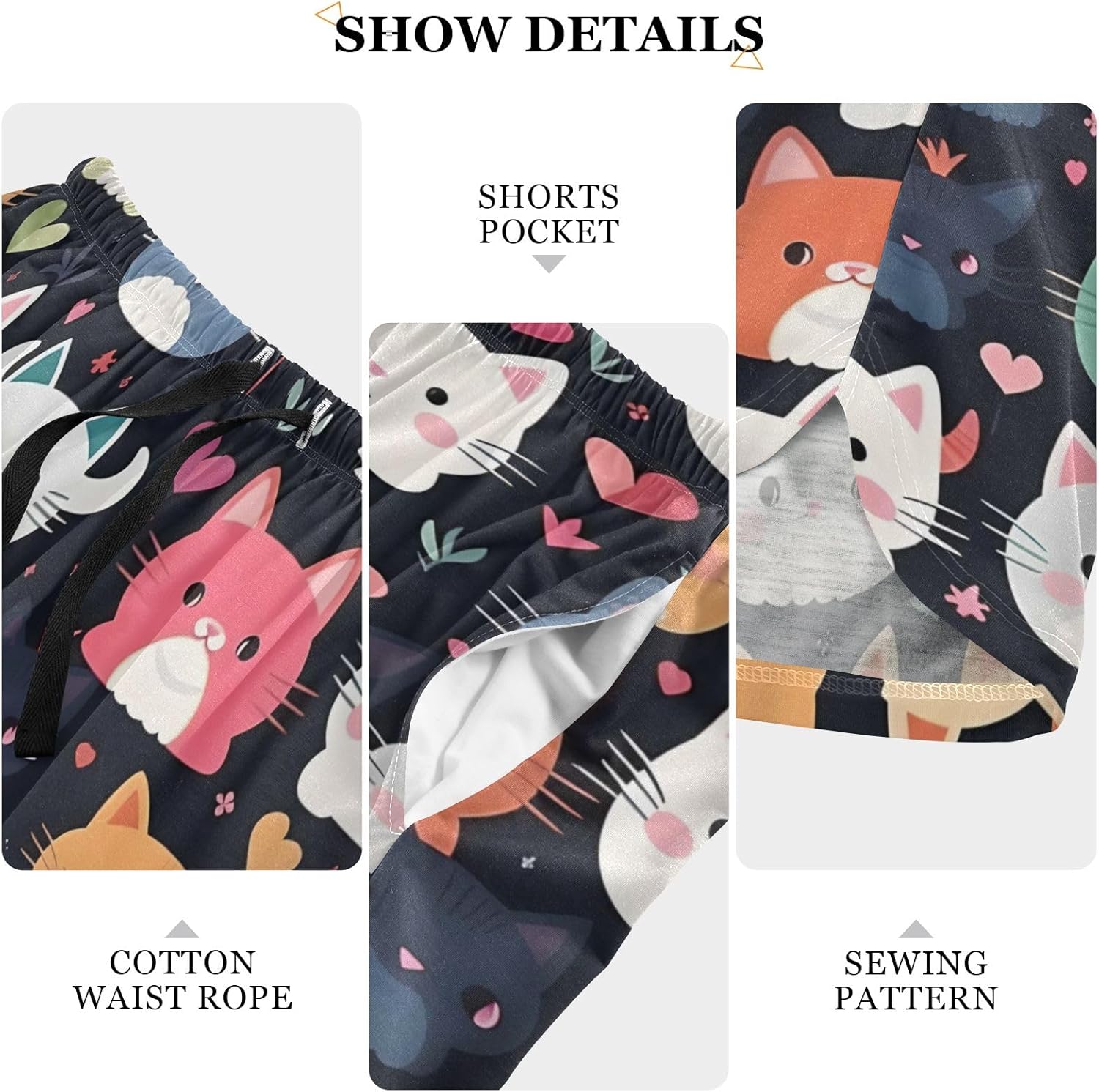 Women Pajama Shorts Lounge Bottom Leopard Print Cheetah Sleepwear Drawstring Pj Bottoms Jogging Yoga Sweat Shorts - Image 5