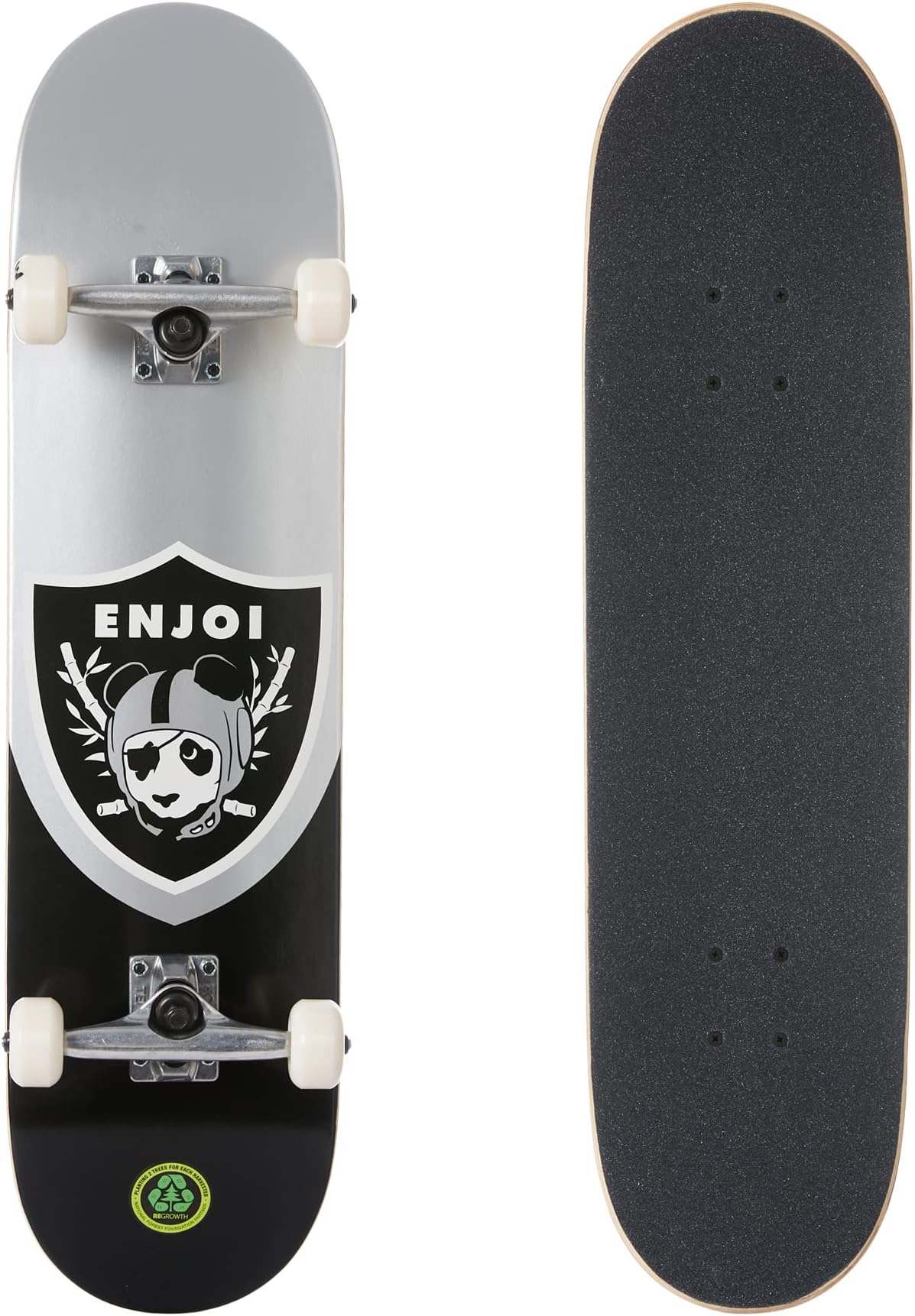 Complete Skateboard, Oaktown Black 8.0 X 31.56