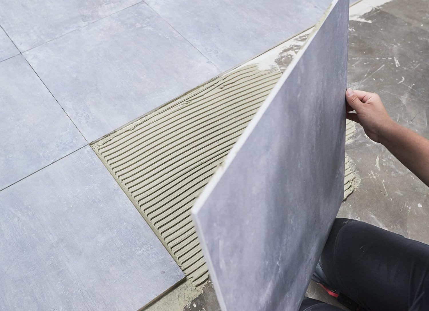 Monoflex - mineralischer & flexibler Fliesenkleber, hohe Ergiebigkeit, geeignet für beheizte & unbeheizte Untergründe, Wand, Boden, Innen- & Außenbereich – 20 kg