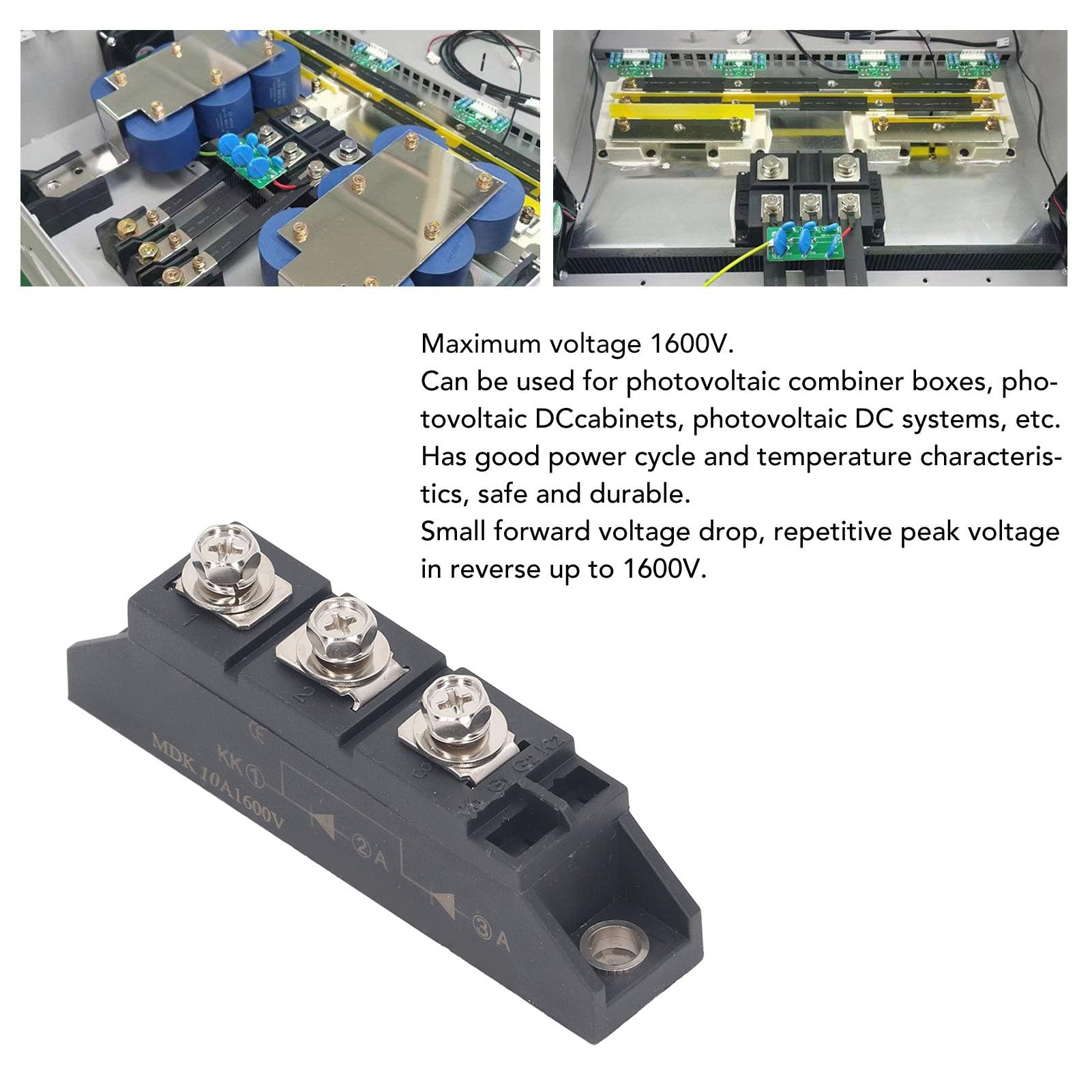 Gleichrichter-Brücke MD110A 1600V – Diodenmodul Auf Keramiksubstrat Für Industrie, Automatisierung & Motorsteuerung