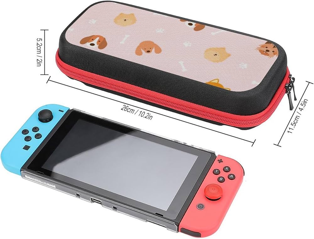 Amazon.co.jp: Switchケース ニンテンドースイッチケース 犬の頭