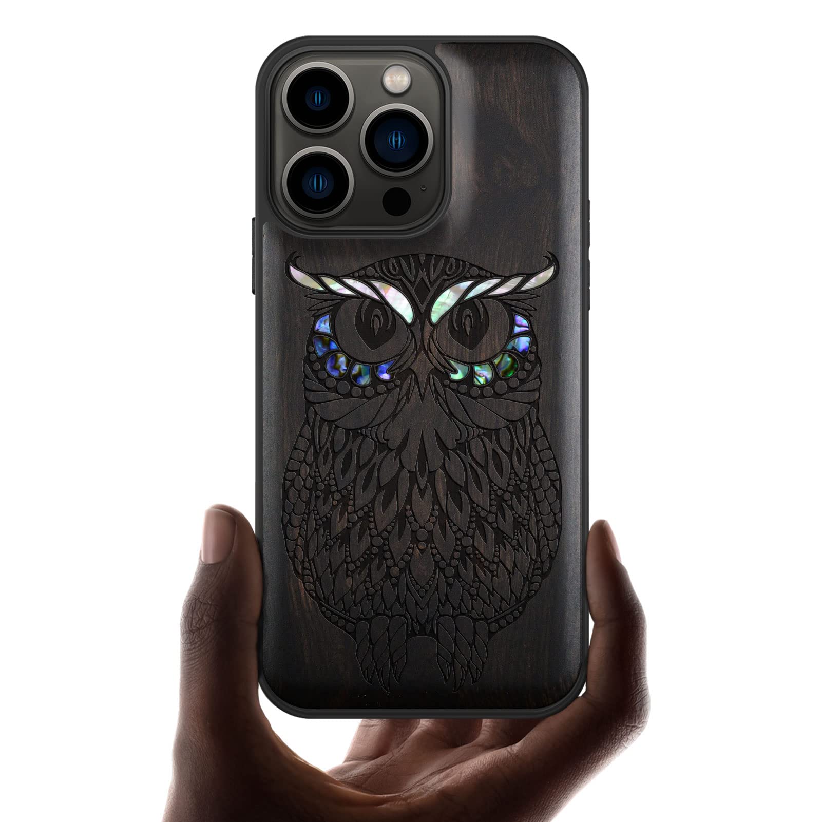 Amazon.com: Carveit Designer Wooden Protective Case for