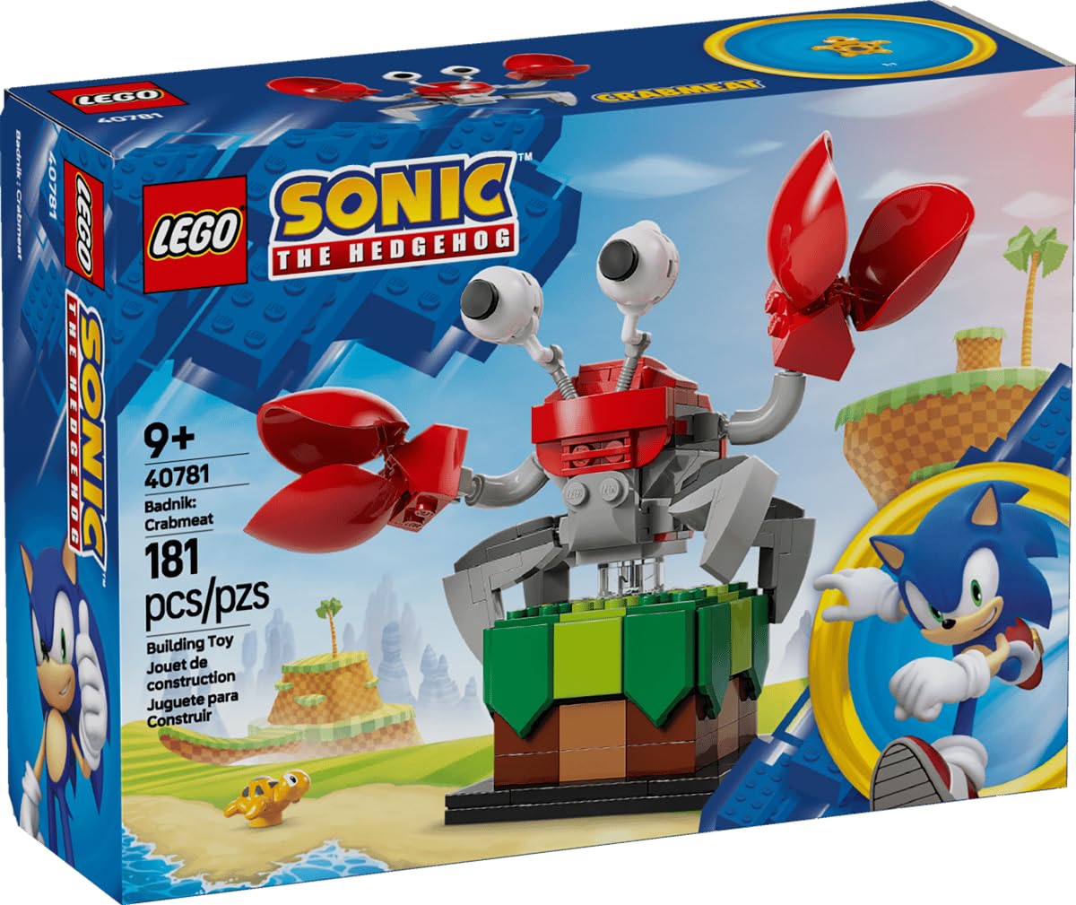 LEGO Sonic The Hedgehog 40781 Badnik: Crabmeat (181 Pieces)