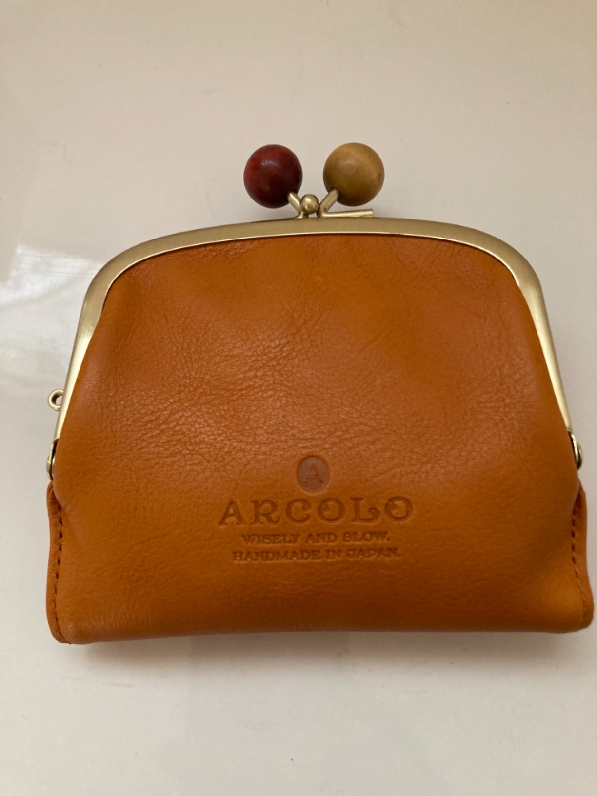 Amazon | [アルコロ] ARCOLO がま口 二つ折り財布 日本製 レディース … (グレージュ) | ARCOLO(アルコロ) | 財布