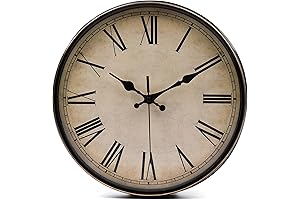 Yesland 11'' Wall Clock with Roman Numerals
