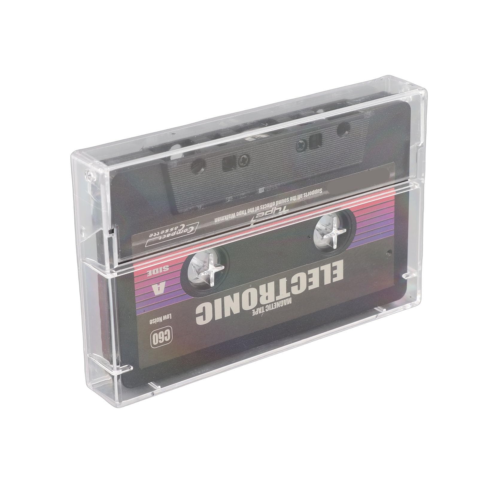 Adaptador de Casete, Casete de Audio Inalámbrico para Automóvil a Adaptador con Función de Grabación y Soporte para Tarjeta de Memoria de 32 GB, Ideal para Teléfonos Inteligentes,