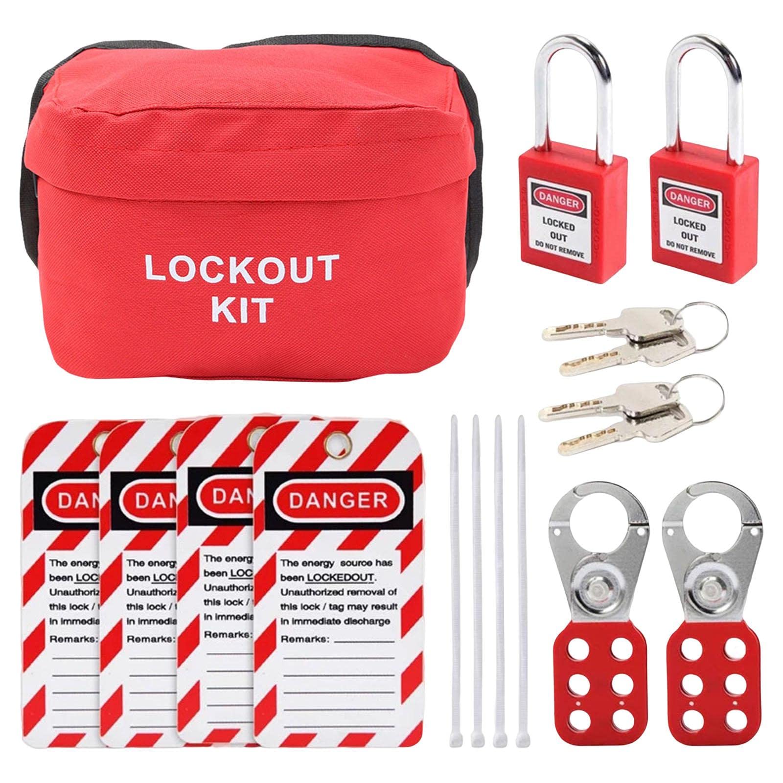 Kit de bloqueo de alta resistencia para etiquetas industriales