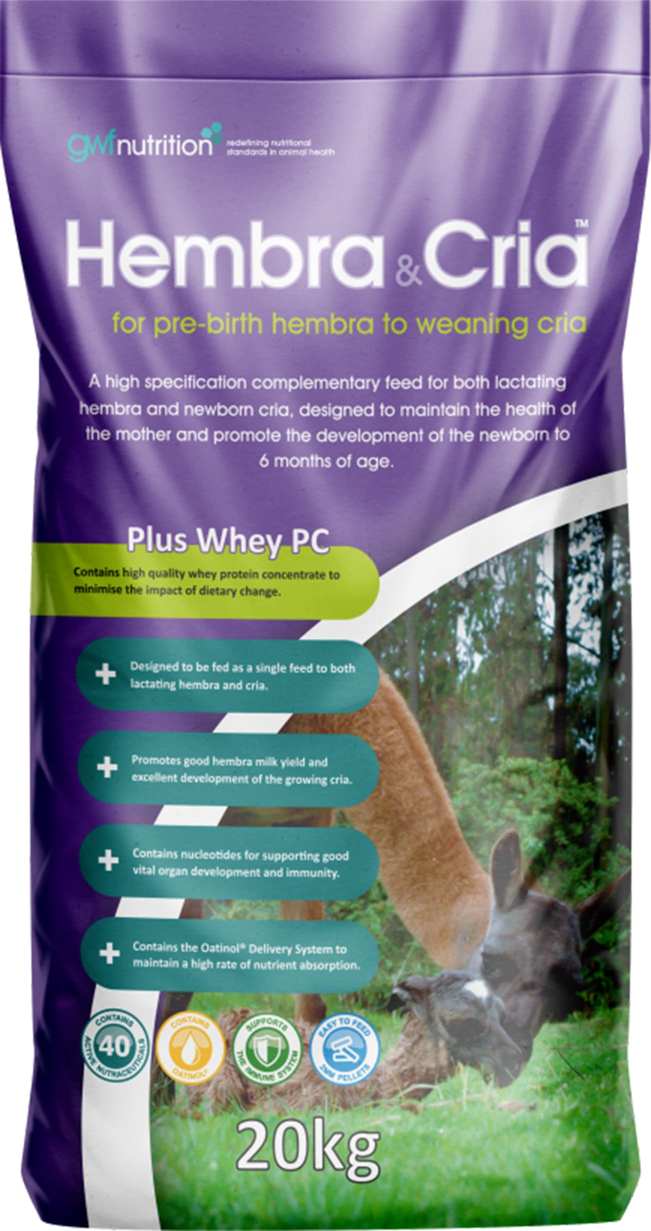 GWF Nutrition Hembra & Cria 20 kg