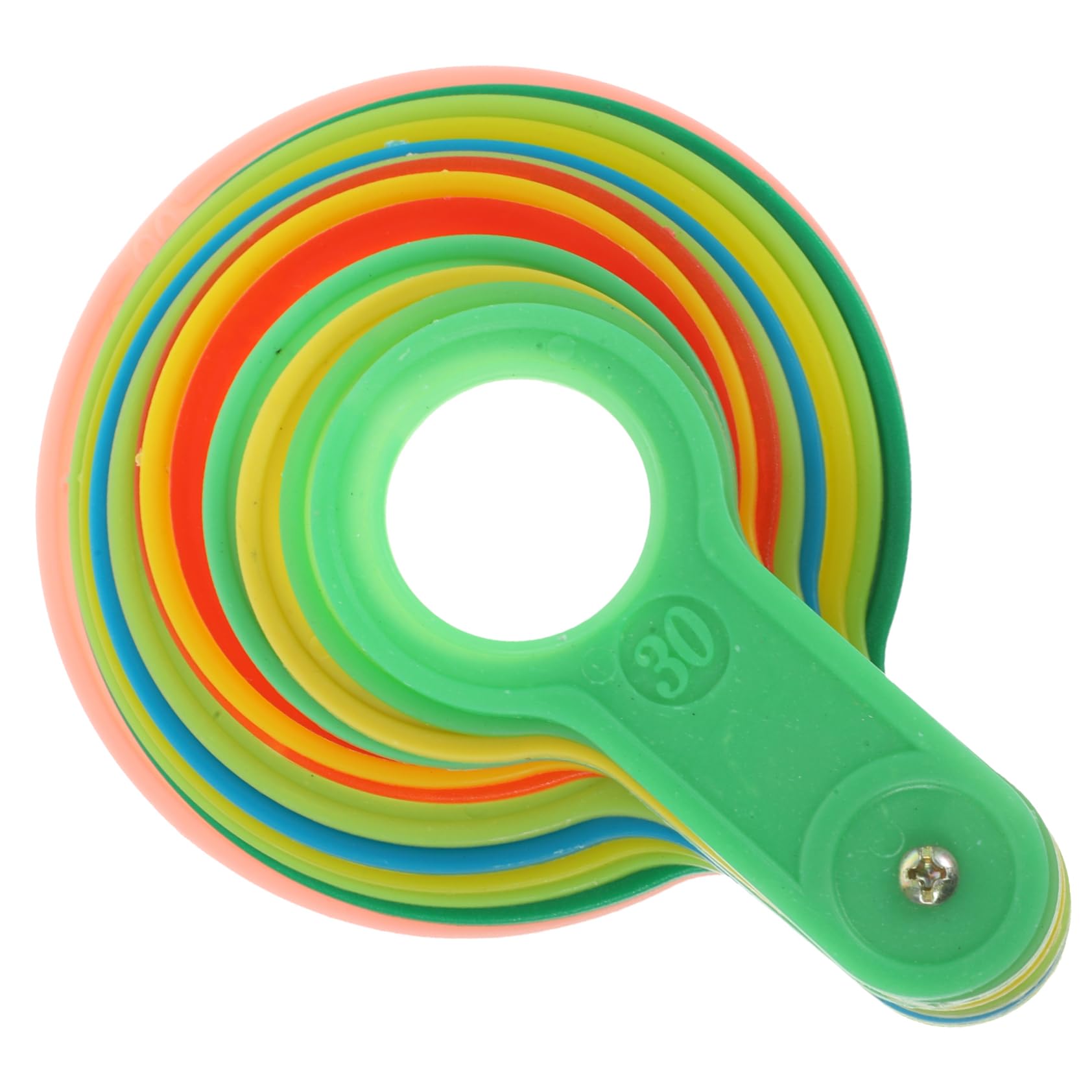 LIOOBO 1 Set Fruit Grading Circle Fruits Gauge Tool Diameter Gauge for Fruits Measuring Circle Fruit Diameter Fruit Grading Board Fruit Catcher for Trees Cake Mini to Rotate Plastic Dough