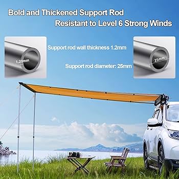 Amazon.co.jp: 車用オーニング カーサイドタープ アウトドア