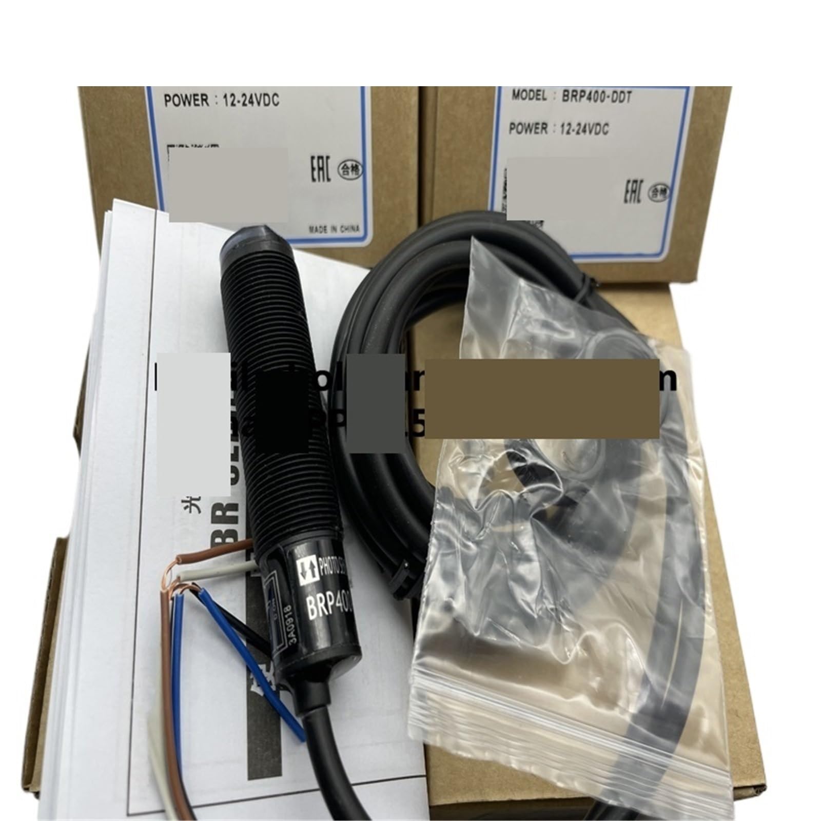 QAZXSEMUI 1pcs Sensor BRP400-DDT BRP400-DDT-P BRP100-DDT-P BRP100-DDT-C-P(Brp400-ddt-p)