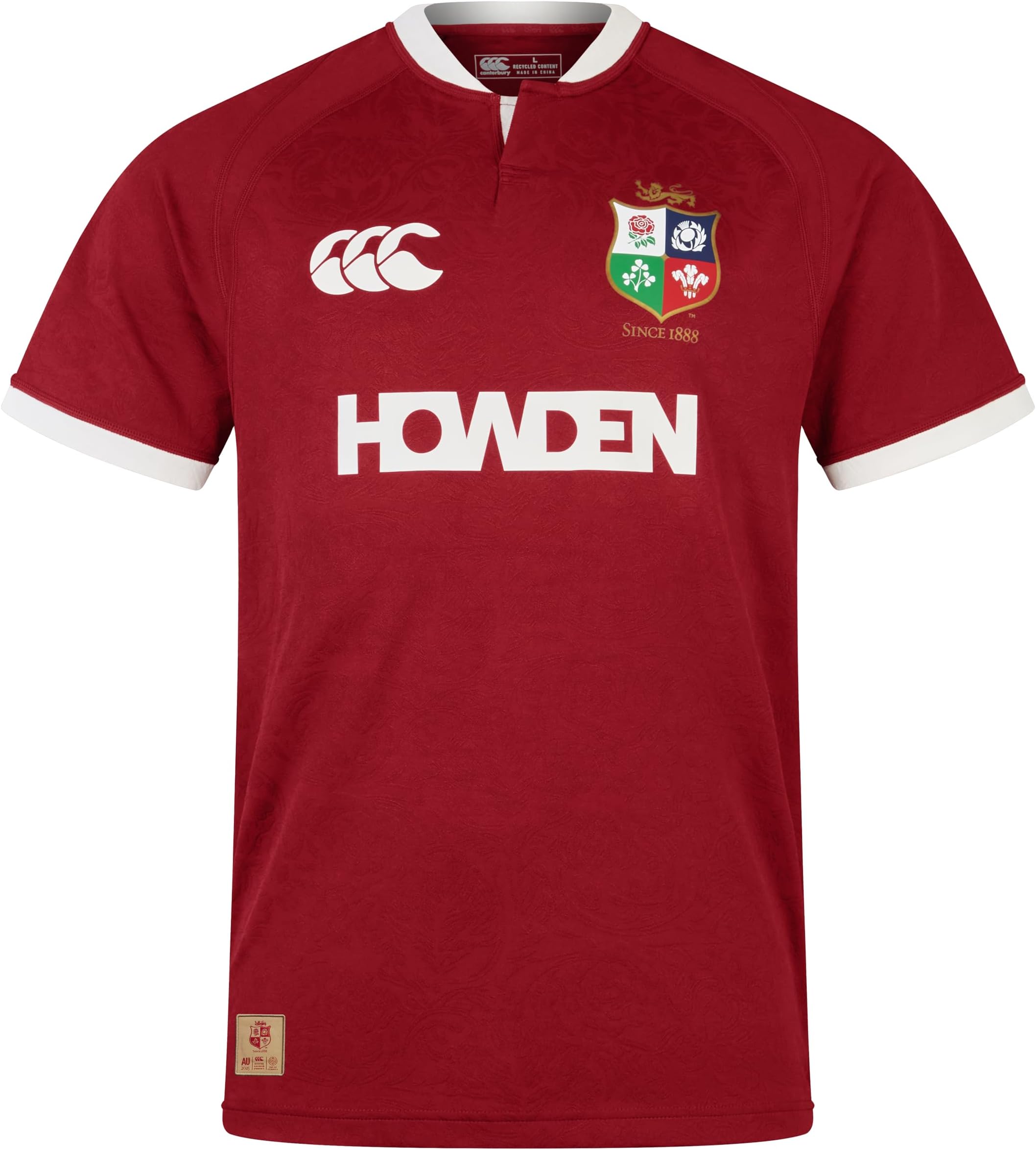 Canterbury Unisex Canterbury 2025 Replica Rugby Jersey Shirt (Pack of 1)