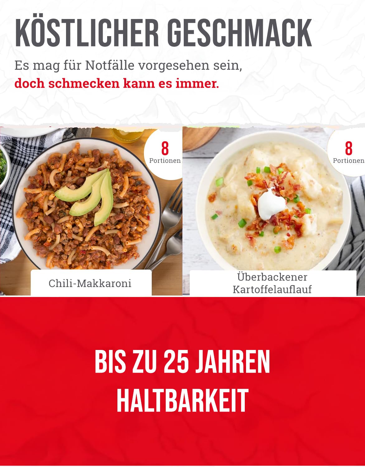 ReadyWise, 120 Portionen, Notration, Mittag- und Abendessen, Grab & Go Eimer, 13 Rezepte, Gefriergetrocknet, Langlebige Lebensmittelversorgung,Bis Zu 25 Jahre Haltbarkeit, 7 Tage für 2 Personen