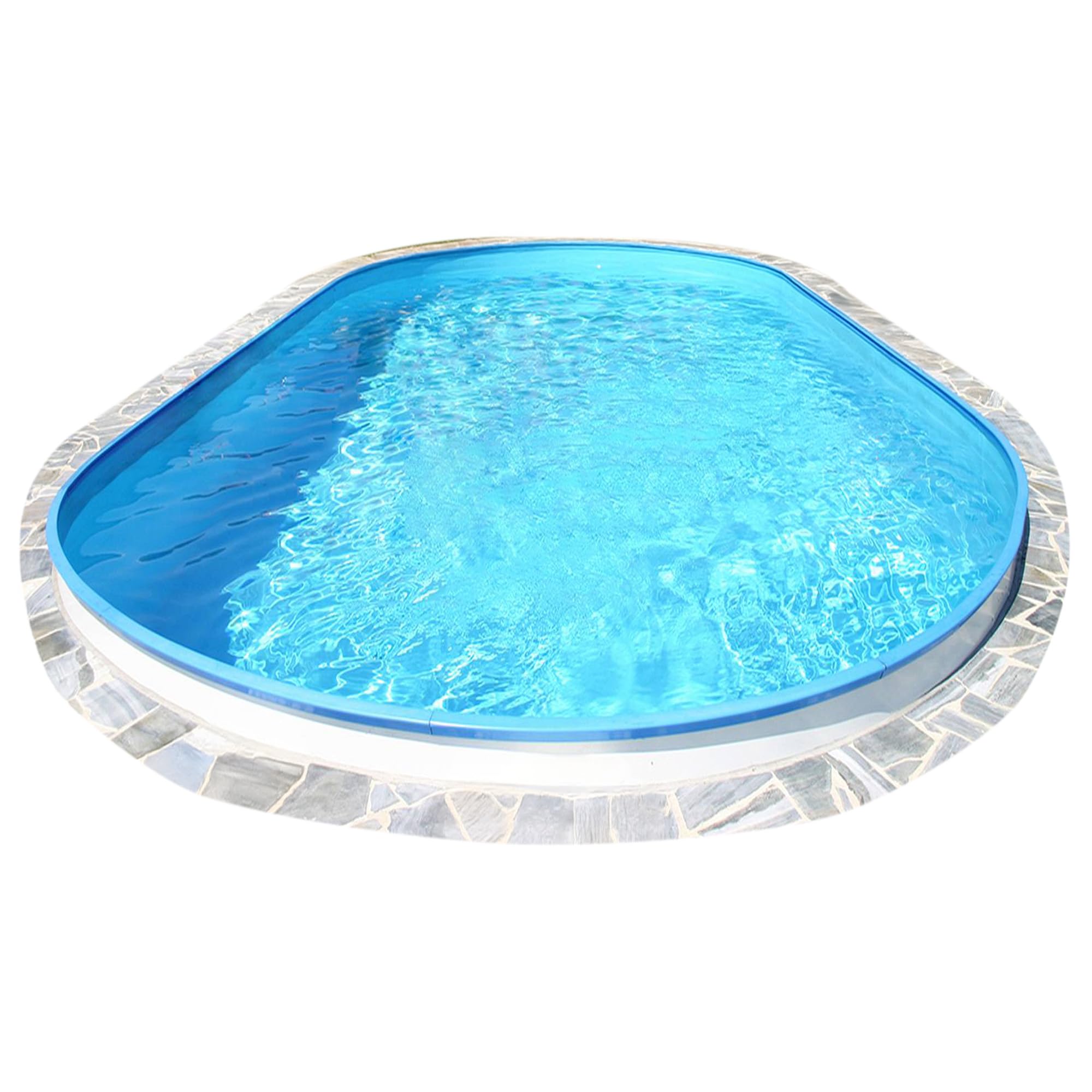 Waterman Ovalpool Stahlwandpool oval Exklusiv 800x420x120 cm