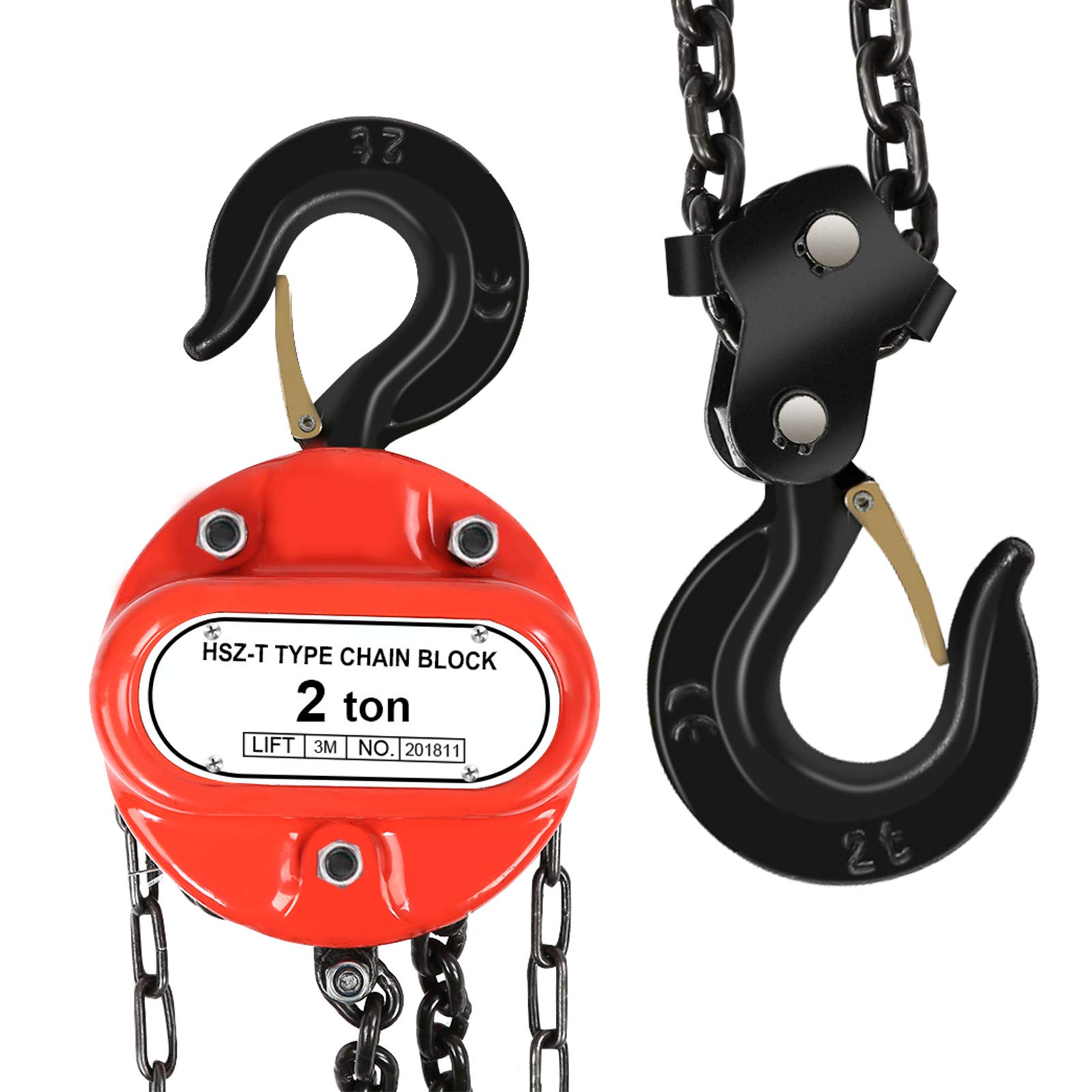 Buy Chain Hoist Chain Lifting,2 Tons 3 M Chain Puller Block Fall Chain
