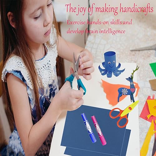 Miniatura 4 de 20 hojas de cartulina azul marino de 8.5 x 11 pulgadas, 92 libras de grosor para hacer tarjetas, invitaciones, manualidades de papel o dibujo