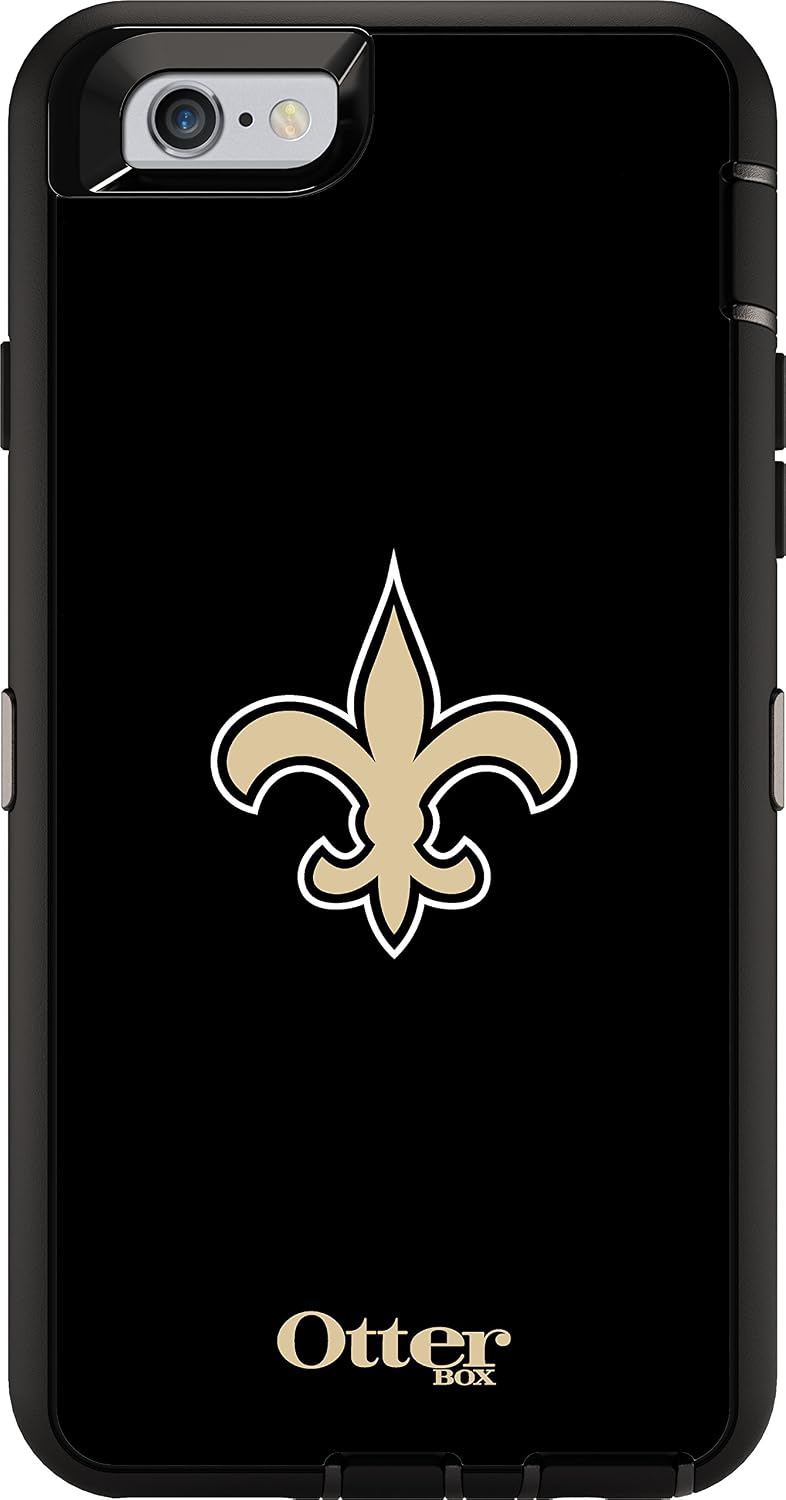 OtterBox DEFENDER iPhone 6/6s Case - Retail Packaging - NFL SAINTS