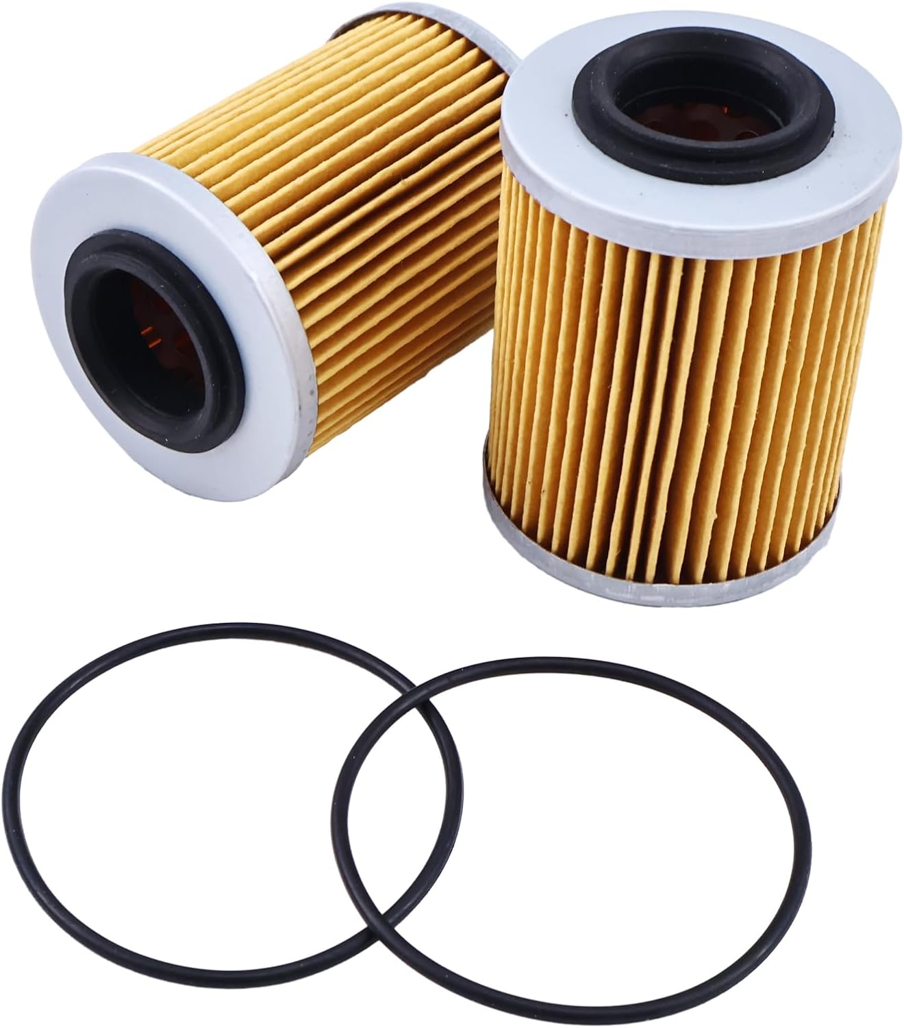 2X Oil Filters 420956123 420256188 Compatible with Can Am Maverick X3 1000R Max Turbo R RR Sea Doo Skidoo Spark Outlander 400 450 500 570 650 800 850 1000 ROTAX Ryker Renegade Commander