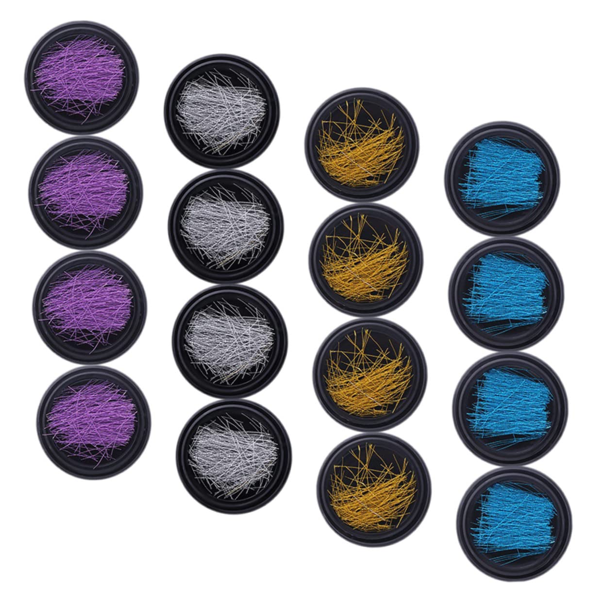 Manicure Metal Wire Decorative Threads for Nail Art Unique Shiny Effects for Elegant Nail Decoration
