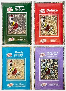 Valley Farms Bird Lover Bundles- Premium Wild Bird Food Gift Packs 4 Pack