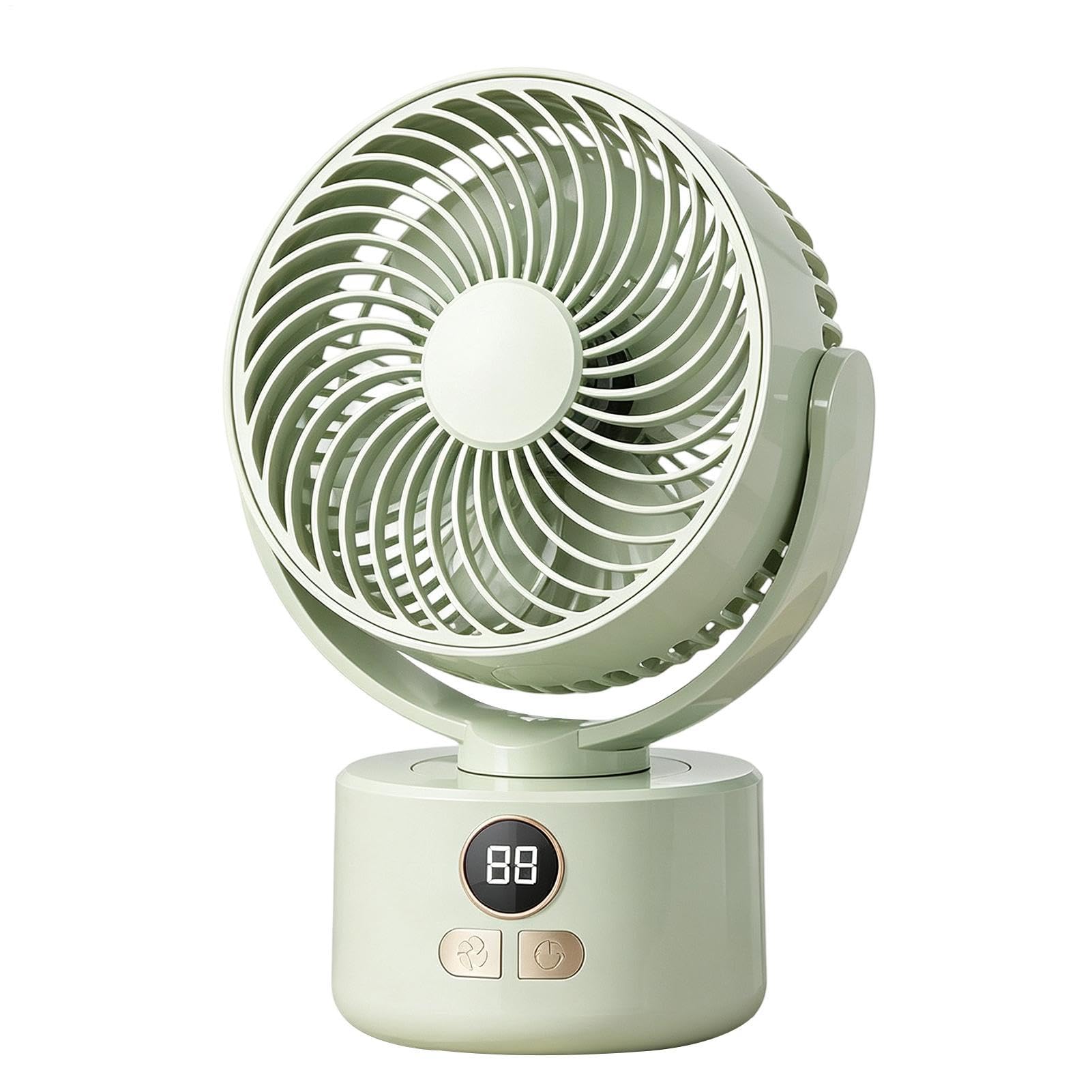 Ventilatore Da Scrivania Ventola Portatile A 3 Velocità Con Oscillazione