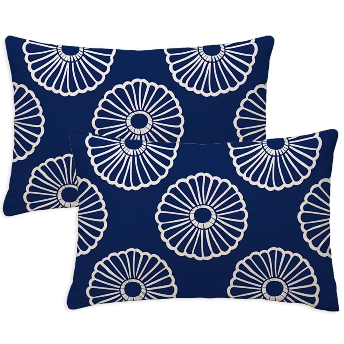 Housses coussin 40x65 marine coussin canape rectangulaire taie oreiller deco