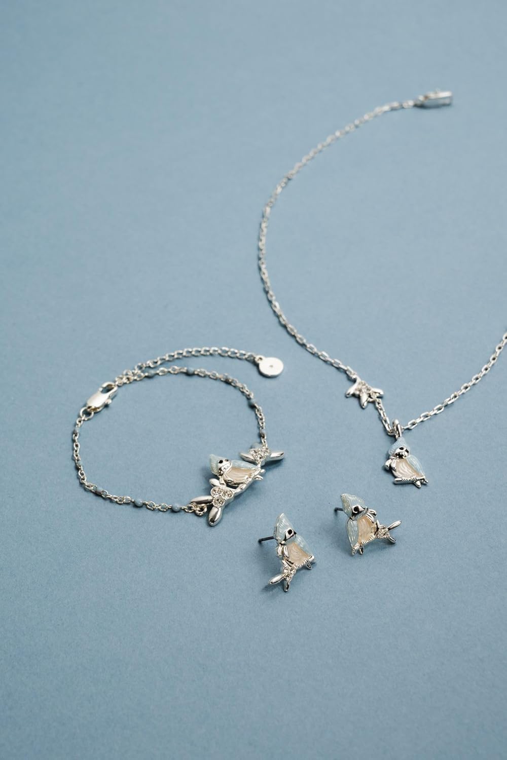 Alex and Ani Tufted Titmouse Bird Jewelry - Image 6