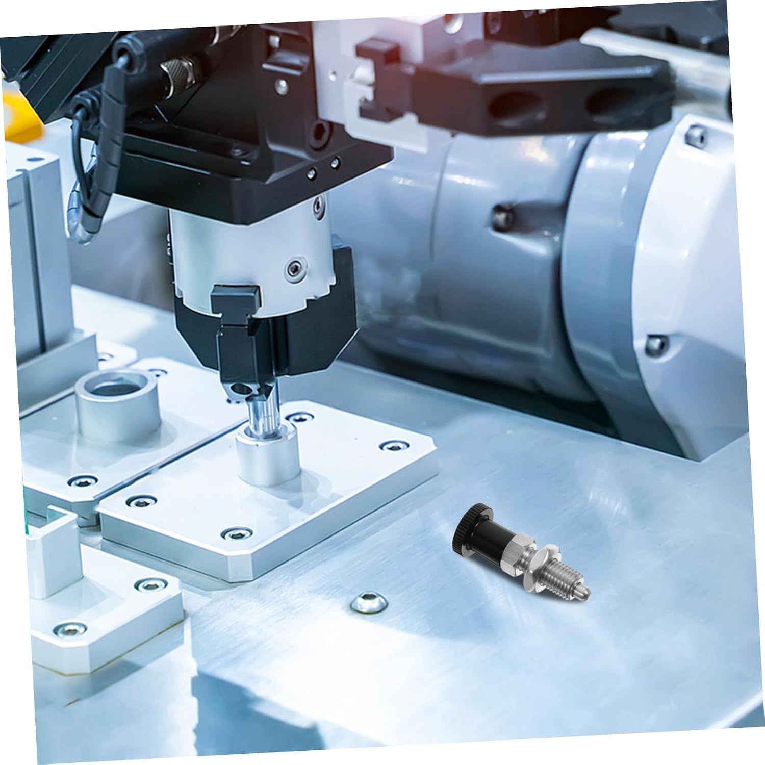 Twist Lock Fasteners Spring Loaded Pin Spring Indexing Stainless Steel for Precision Positioning