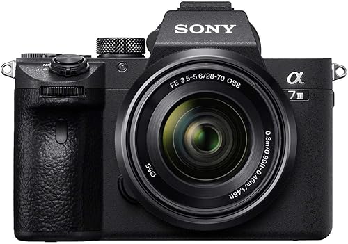 Miniatura 2 de Sony Alpha a7 III - Cámara digital sin espejo con lente FE de 1.102-2.756 in, paquete con bolsa de hombro, tarjeta SD de 64 GB, batería extra,