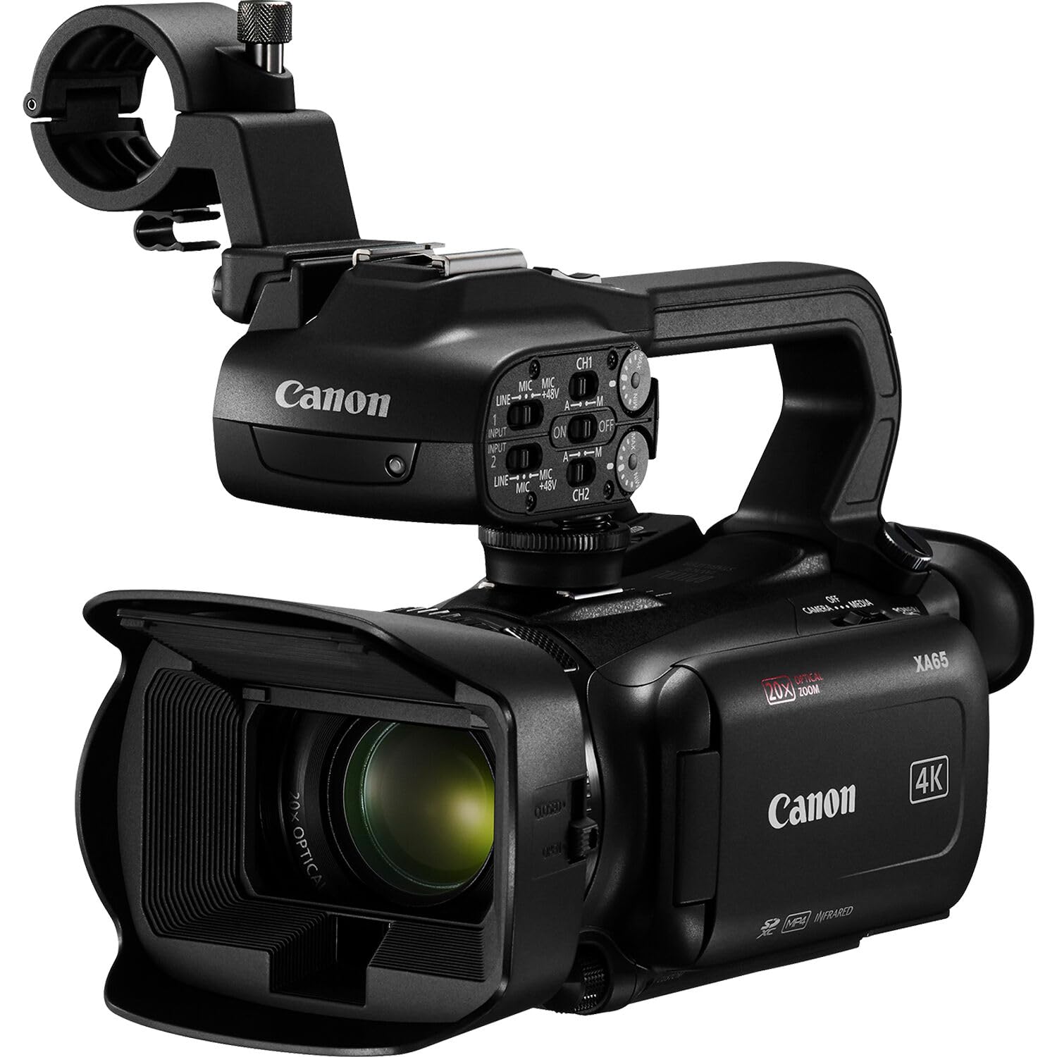 Amazon.com : Canon XA65 Professional UHD 4K Camcorder with 20x